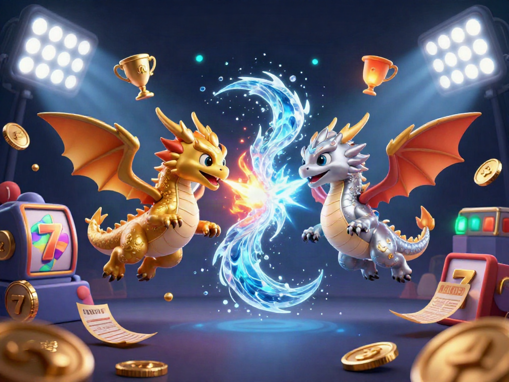 Experience the excitement of online gaming at go88 with dynamic dragons and scattered slot elements.