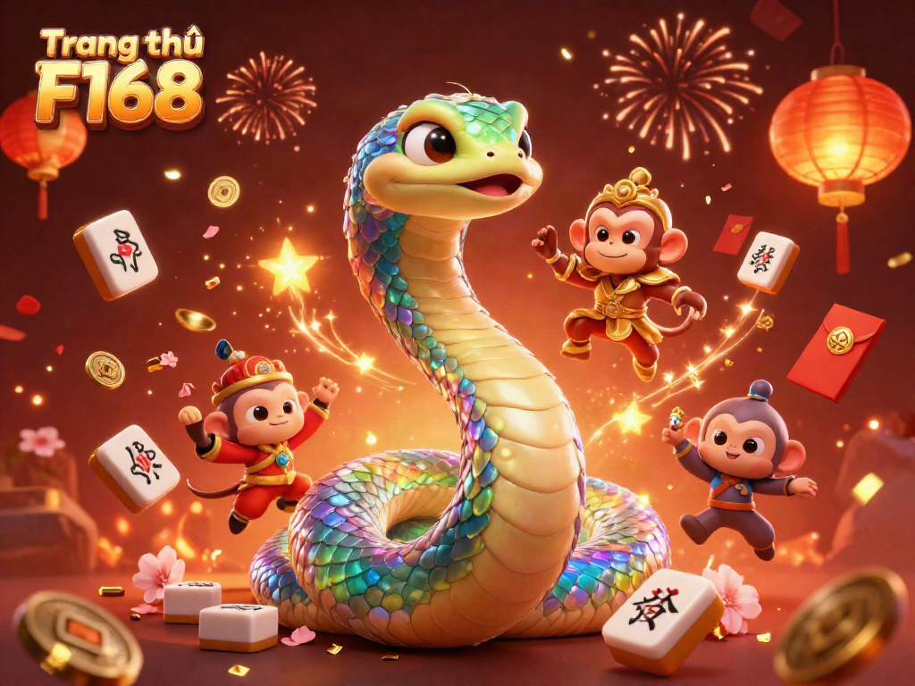 Experience the excitement at Trang chủ F168 with vibrant characters and dynamic game elements.