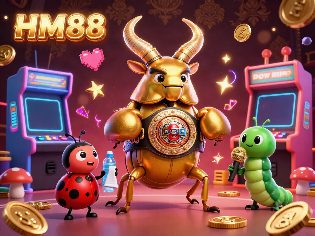 Engage with thrilling casino action at HM88 featuring unique characters and dynamic gaming elements.