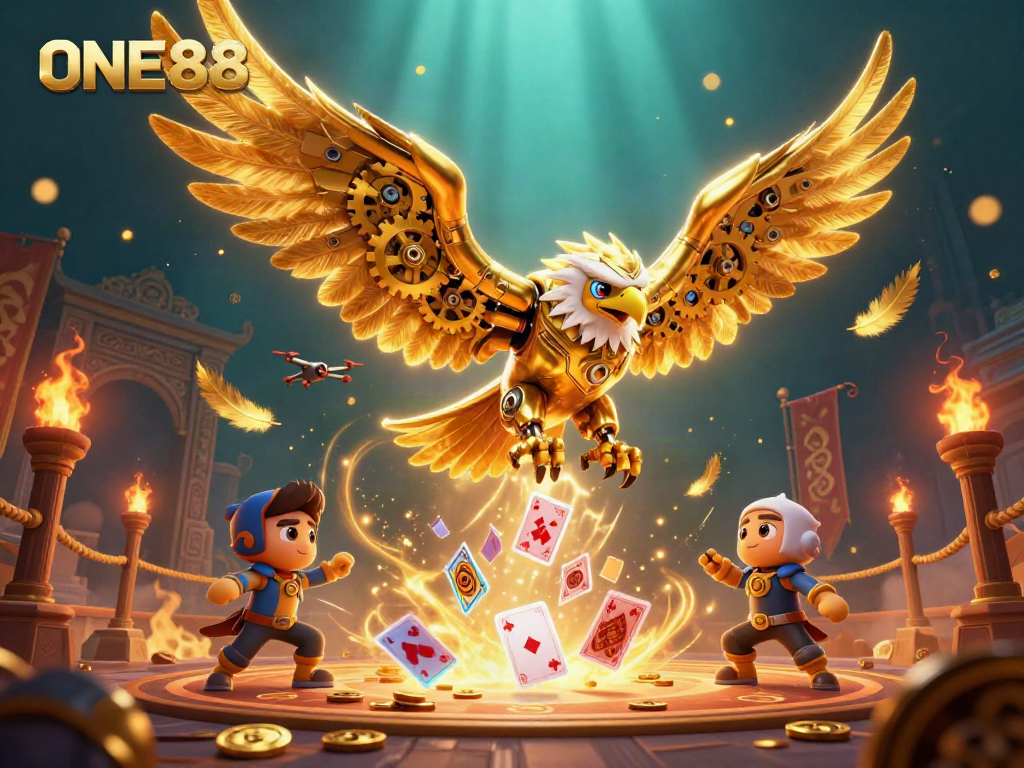 Experience thrilling gameplay at ONE88 with thrilling battles and vibrant casino elements.