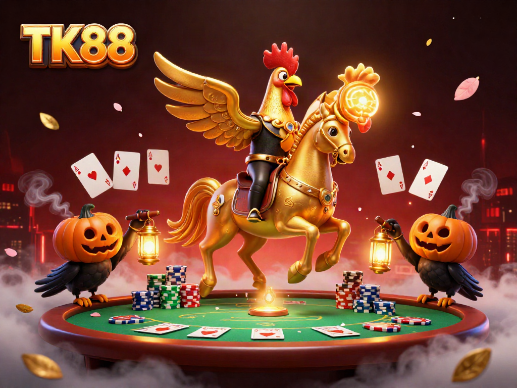 Experience thrilling gameplay at TK88 with vibrant casino elements and captivating visuals.