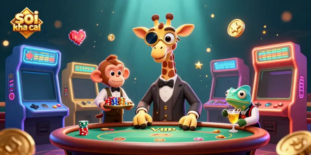 Engage with expert soi keo nha cai insights as a giraffe and friends elevate the gaming experience.