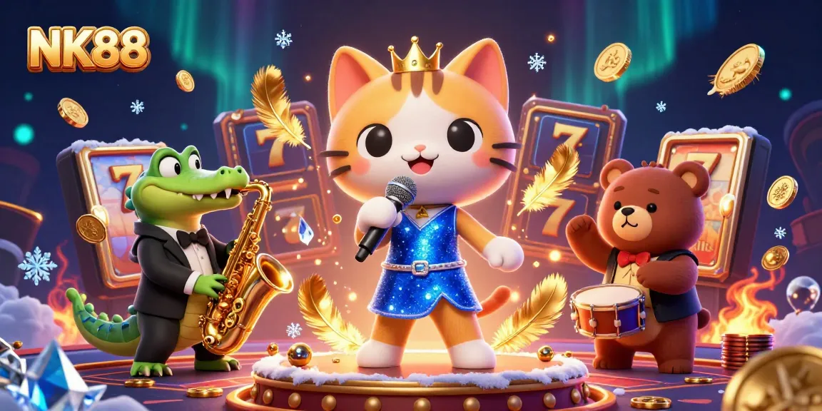 Join the excitement at NK88 Casino with vibrant characters and thrilling gaming elements