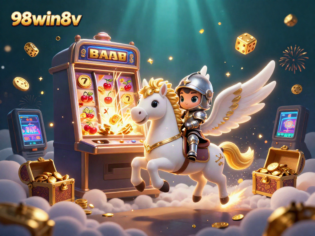 Experience thrilling gameplay at 98win8v with celestial characters and dynamic casino elements.