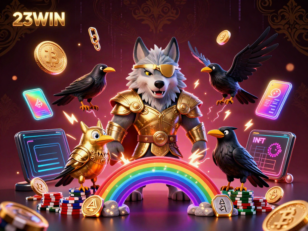Engage with the thrilling world of 23WIN as dynamic characters navigate a vibrant casino landscape