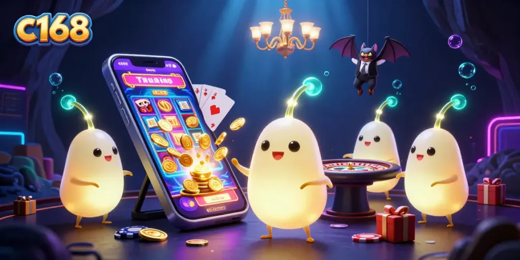 Experience thrilling gameplay at c168 with vibrant, illuminated casino features and engaging slot action.