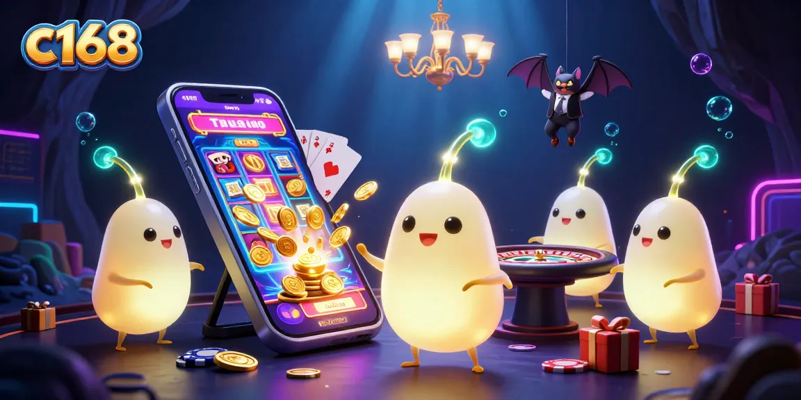 Experience thrilling gameplay at c168 with vibrant, illuminated casino features and engaging slot action.