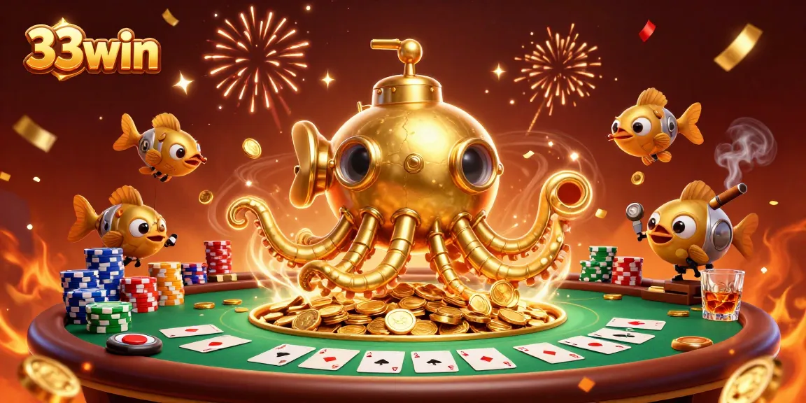 Engage in thrilling poker battles and explore 33win's unique gaming universe.