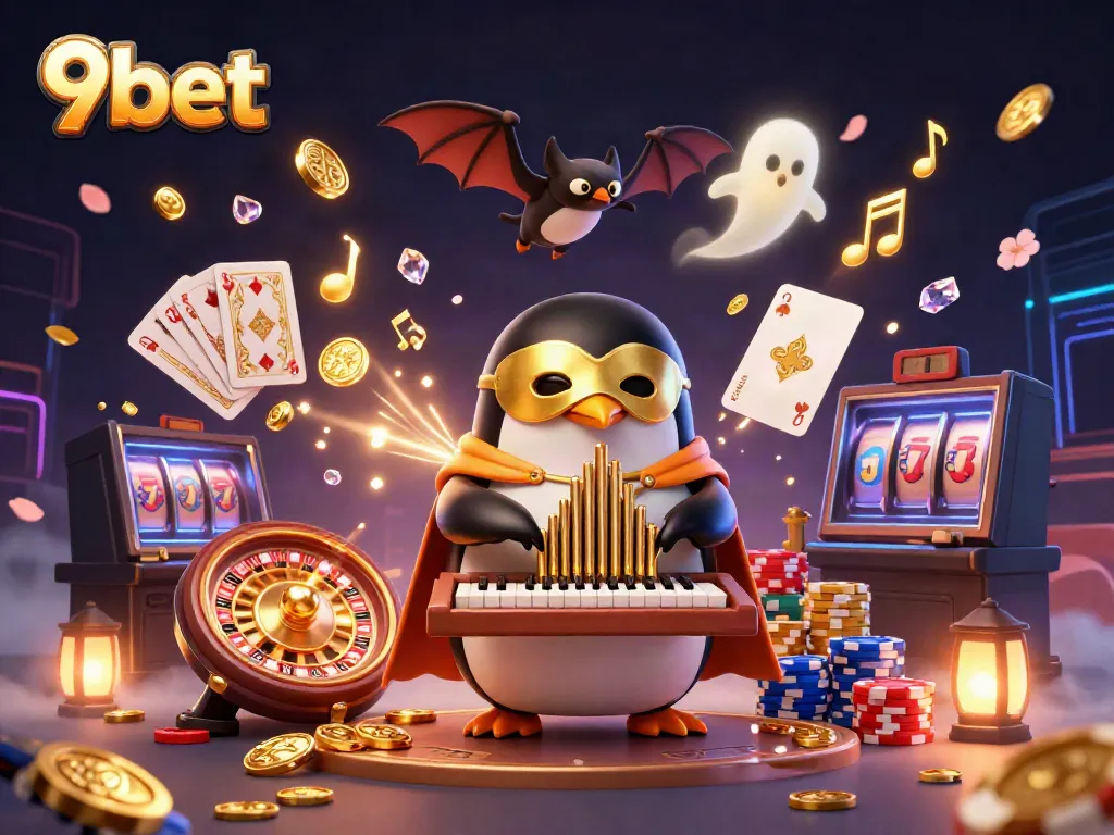 Engage in thrilling gameplay adventures with 9bet's vibrant 3D casino characters and dynamic elements.